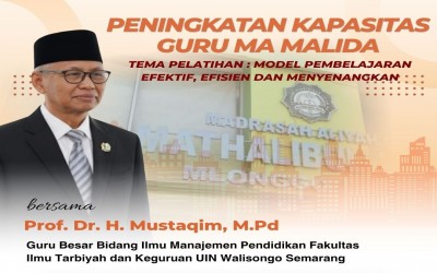 Pelatihan Peningkatan Kapasitas Guru MA MATHALIBUL HUDA MLONGGO